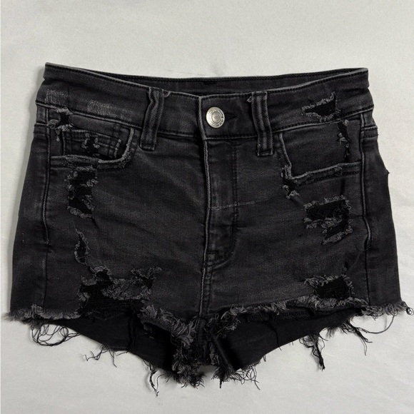 Womens size 00 American eagle brand jean shorts, #M1041 - Picture 1 of 5